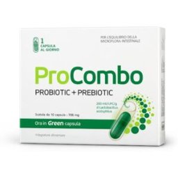 VITASLIM INNOVE Srl ProCombo - Integratore Alimentare per l'Equilibrio della Microflora Intestinale - 10 Capsule