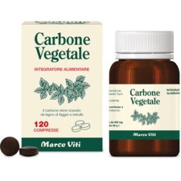 MARCO VITI FARMACEUTICI SpA CARBONE Vegetale 120 Compresse