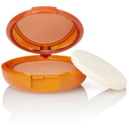 IST.GANASSINI SpA Rilastil Sun System Crema Compatta Uniformante Colore Dorè SPF50+ - Fondotinta compatto con protezione solare - 10 g