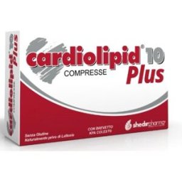SHEDIR PHARMA Srl Unipersonale Cardiolipid 10 Plus - Integratore per il controllo del colesterolo alto - 30 Compresse