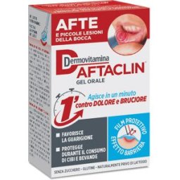 PASQUALI Srl DERMOVITAMINA Aftaclin Gel 7ml