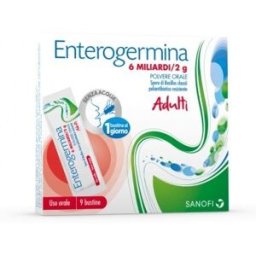 OPELLA HEALTHCARE ITALY Srl Enterogermina 6 Miliardi - Equilibrio della flora batterica intestinale - 9 bustine orosolubili