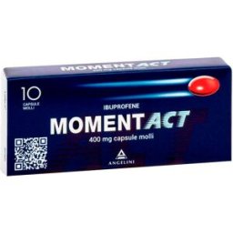 ANGELINI PHARMA ITALIA SpA Momentact 10 Capsule Molli 400 mg