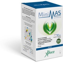 ABOCA SpA SOCIETA' AGRICOLA MiniMAS ADVANCED - Integratore alimentare per il benessere cardiovascolare - 60 capsule