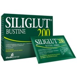 SHEDIR PHARMA Srl Unipersonale Siliglut 200 - Integratore alimentare per il benessere del fegato - 20 bustine