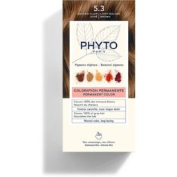 PHYTO (LABORATOIRE NATIVE IT.) Phyto Phytocolor Colorazione Permanente Tinta Numero 5.3 - Tinta capelli colore castano chiaro dorato