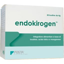 PIZETA PHARMA SpA Endokirogen - Integratore alimentare per iperandrogenismo femminile - 30 bustine