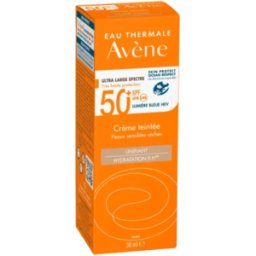 AVENE (Pierre Fabre It. SpA) Avene Solare Crema SPF50+ Colorata - Crema solare colorata per pelle secca - 50 ml