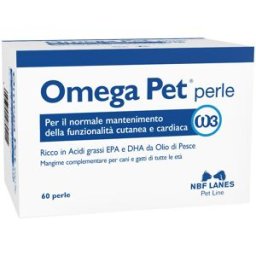 N.B.F. LANES Srl OMEGA PET 60 Perle 689mg
