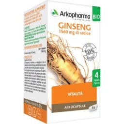 ARKOFARM Srl ARKOCAPSULE Ginseng Bio 45Capsule