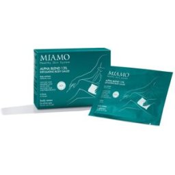 MEDSPA Srl Miamo Body Renew Alpha Blend 13% Exfoliating Body Gauze - Garza esfoliante ad azione rigenerante - 6 garze