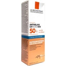 LA ROCHE POSAY-PHAS (L'Oreal) Anthelios UVmune 400 Crema Idratante SPF50+ Colorata - Protezione solare molto alta per il viso - 50 ml