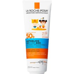 LA ROCHE POSAY-PHAS (L'Oreal) Anthelios Uvmune Dermo-Pediatrics Latte Idratante SPF 50+ - Protezione solare molto alta adatta per bambini - 250 ml