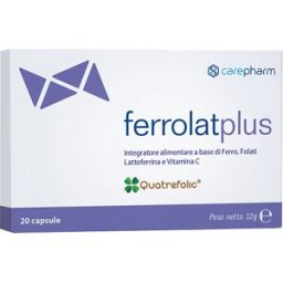 CAREPHARM Srl FERROLAT Plus 20 Capsule