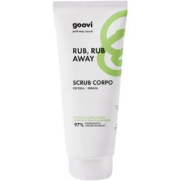 THE GOOD VIBES COMPANY Srl Goovi Rub Rub Away Scrub Corpo - Scrub idratante ed esfoliante - 200 ml