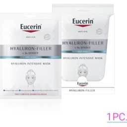 BEIERSDORF SpA Eucerin Hyaluron Filler + 3X Effect Maschera Intensiva Antirughe - Maschera viso in tessuto per rughe sottili - 1 pezzo