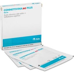 FIDIA FARMACEUTICI SpA CONNETTIVINA BIO Plus Garza Medicata 10x10 cm 10 garze