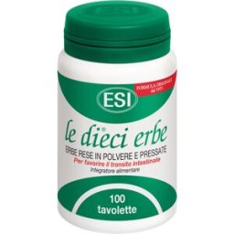 ESI Srl Le Dieci Erbe 100 tavolette 40 g