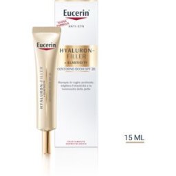 BEIERSDORF SpA Eucerin Hyaluron Filler + Elasticity Contorno occhi SPF20 - Contorno occhi antirughe - 15 ml