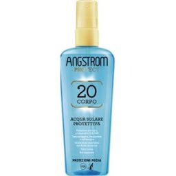 PERRIGO ITALIA Srl Angstrom Acqua Solare Protettiva SPF20 - Protezione solare media resistente all'acqua e al sudore - 140 ml