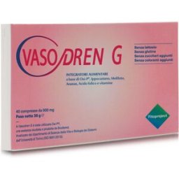 FITOPROJECT Srl VASODREN G 500mg 40 Compresse