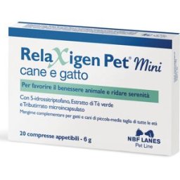 N.B.F. LANES Srl RELAXIGEN Pet Mini 20 Compresse