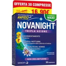 OPELLA HEALTHCARE ITALY Srl Novanight 30Compresse Ril Rapido Pro