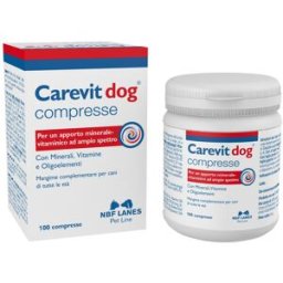N.B.F. LANES Srl CAREVIT DOG 440mg 100 Compresse