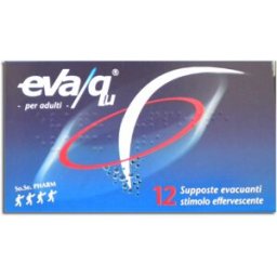SO.SE.PHARM Srl Eva-Qu 12 Supposte Effervescenti - Contro la stitichezza