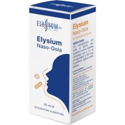 ELYSIUM CELL BIO ITA Srl Elysium Naso Gola - Spray fluidificante per il benessere delle vie respiratorie - 30 ml