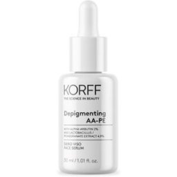 KORFF Srl Korff Depigmenting AA-PE Siero Viso Antimacchie - Contro l'iperpigmentazione cutanea - 30 ml