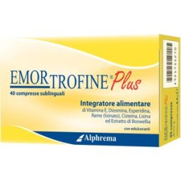 AGAVE Srl EMORTROFINE Plus 40 Compresse