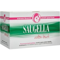 MEDA PHARMA SpA Saugella Cotton Touch Assorbenti Postparto 10 pezzi
