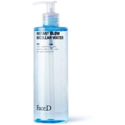 HCS Srl FaceD Instant Glow Micellar Water - Acqua micellare struccante viso e occhi - 400 ml