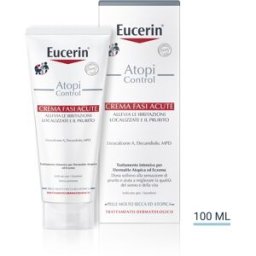 BEIERSDORF SpA Eucerin Atopi Control Crema Fasi Acute - Trattamento intensivo per dermatite atopica ed eczema - 100 ml