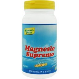 NATURAL POINT Srl MAGNESIO Supremo Lemon Polvere Gusto Limone 150g