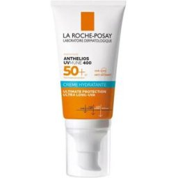 LA ROCHE POSAY-PHAS (L'Oreal) Anthelios UVMune 400 Crema Idratante SPF50+ Senza Profumo - Crema solare idratante viso con fattore di protezione - 50 ml