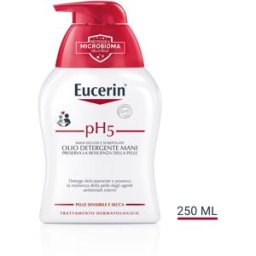 BEIERSDORF SpA Eucerin pH5 Olio Detergente Mani - Detergente per mani secche e screpolate - 250 ml