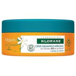 KLORANE (Pierre Fabre It. SpA) Klorane Polysianes Crema Sublimatrice Doposole - Crema corpo doposole per prolungare l'abbronzatura - 200 ml