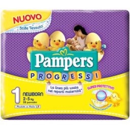 FATER SpA PAMPERS PROG.N/Baby 2-5 28pz1