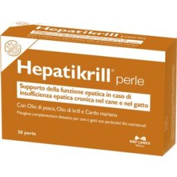 N.B.F. LANES Srl HEPATIKRILL Cane/Gatto 30Perle