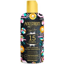 PERRIGO ITALIA Srl Angstrom Protect Latte Solare Ultra Idratante SPF15 - Protezione solare bassa per il corpo - 200 ml