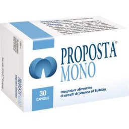 NATURAL BRADEL Srl Proposta Mono - Integratore utile per la funzionalità della Prostata - 30 Capsule