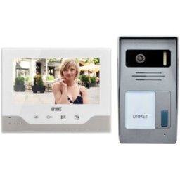 Tecnomat KIT VIDEOCITOFONICO MONOFAMILIARE URMET 1735/501 A 2 FILI MONITOR DA 7" LCD