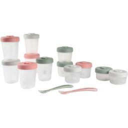 Set 12 Vasetti Pappa Béaba 4m+ Rosa