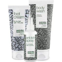 Australian Bodycare Kit per la cura del corpo contro prurito ai piedi 400 ml