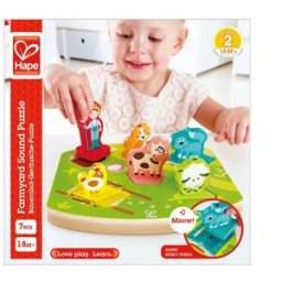 Hape Puzzle dei suoni della fattoria 1 St