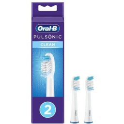 Braun Oral-B Pulsonic Clean 2 pz Bianco 1 Spazzolino da denti