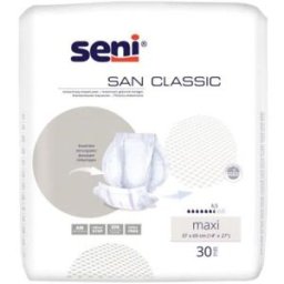 Seni Assorbente per incontinenza San Classic Maxi, 1 confezione = 30 pezzi pz Slip l'incontinenza