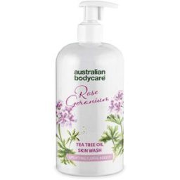 Australian Bodycare Gel doccia Professional al geranio rosa 500 ml